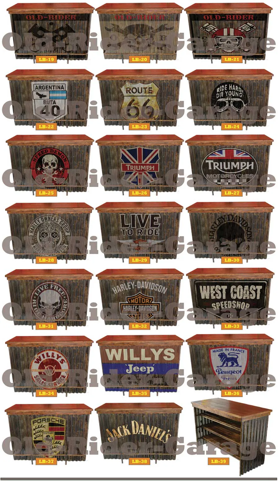 BARES Old Rider Garage g