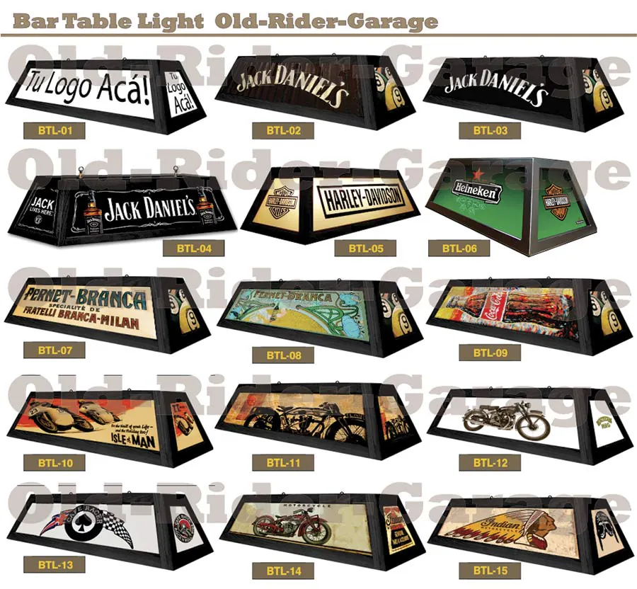 Bar Table Light OLD RIDER 1