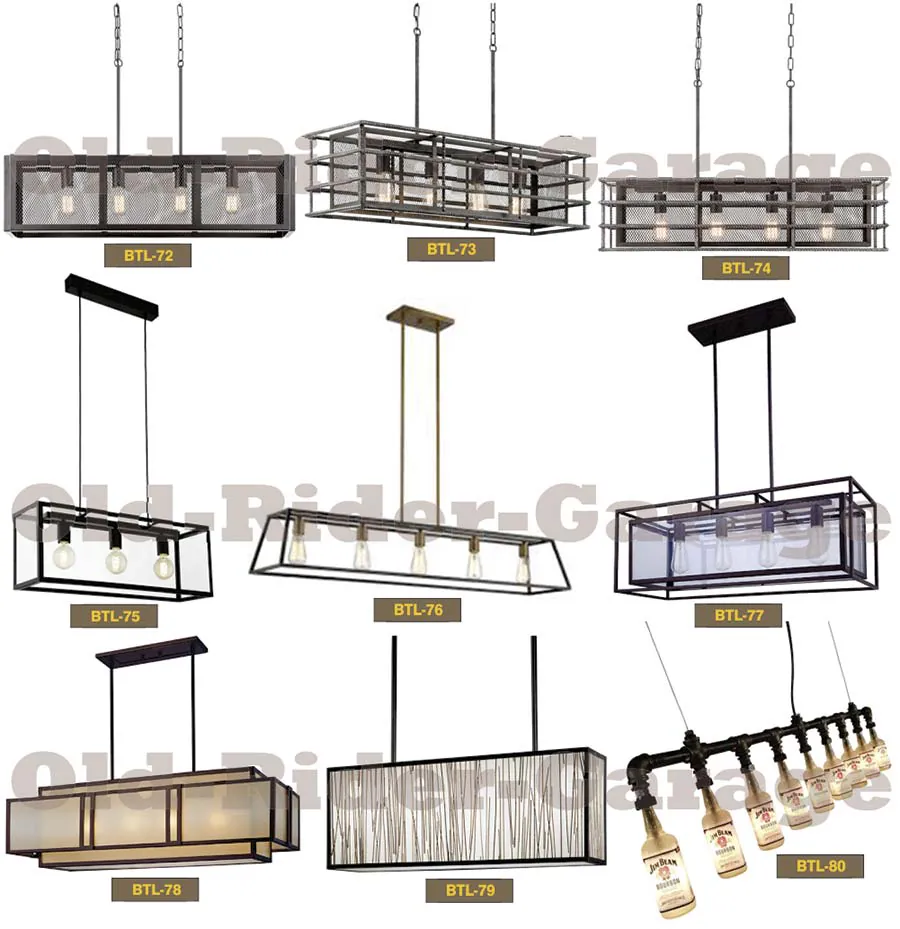 Bar Table Light OLD RIDER 8