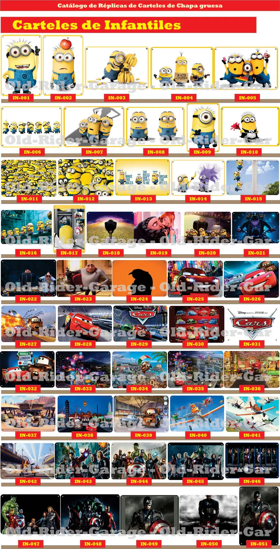 Catalogo INF 1
