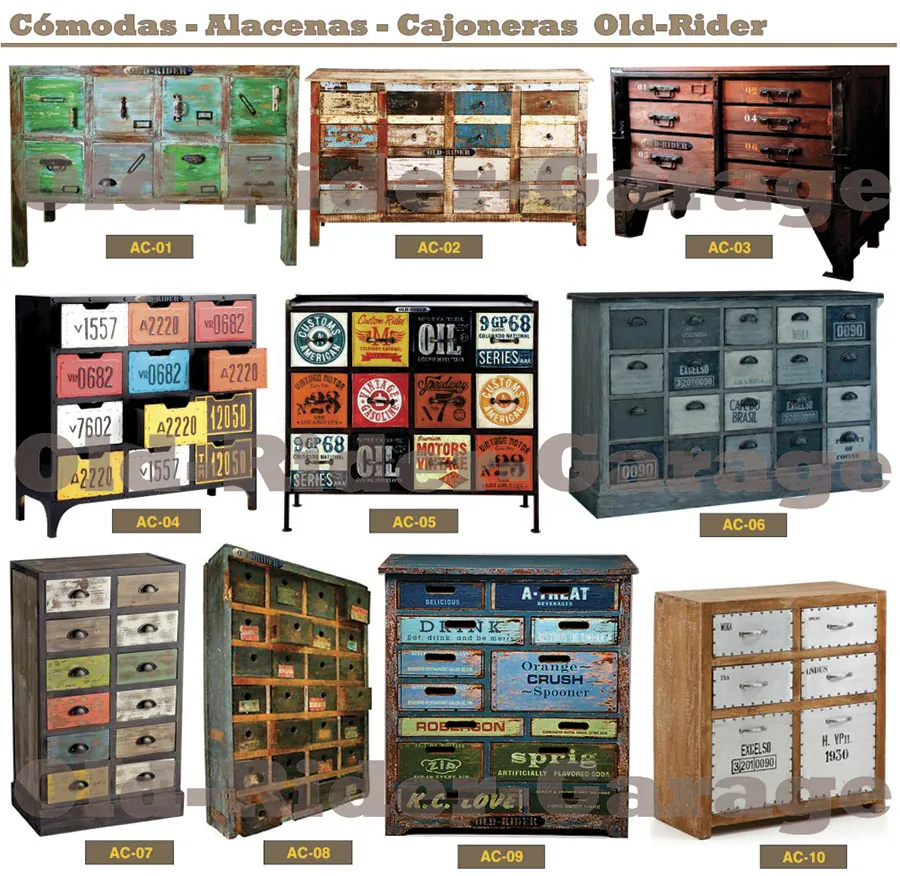 Comodas Alacenas Cajoneras OLD RIDER 1