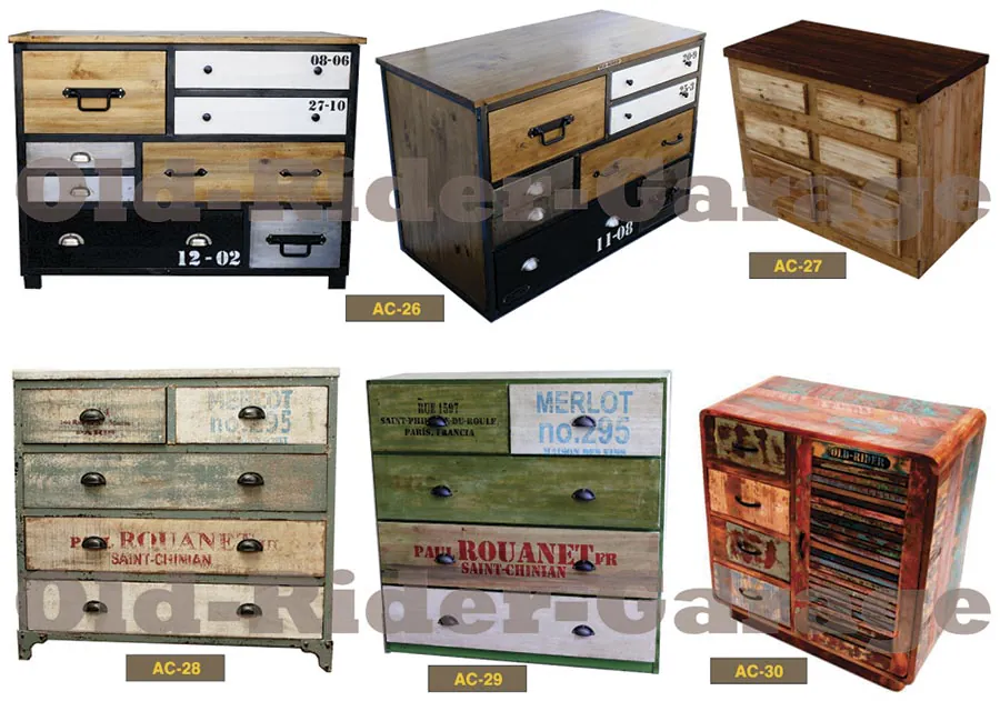 Comodas Alacenas Cajoneras OLD RIDER 4