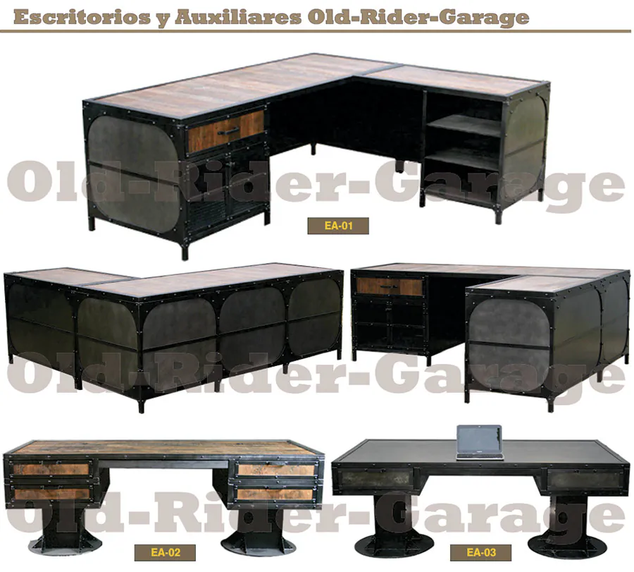 ESCRITORIOS Old Rider Garage 1