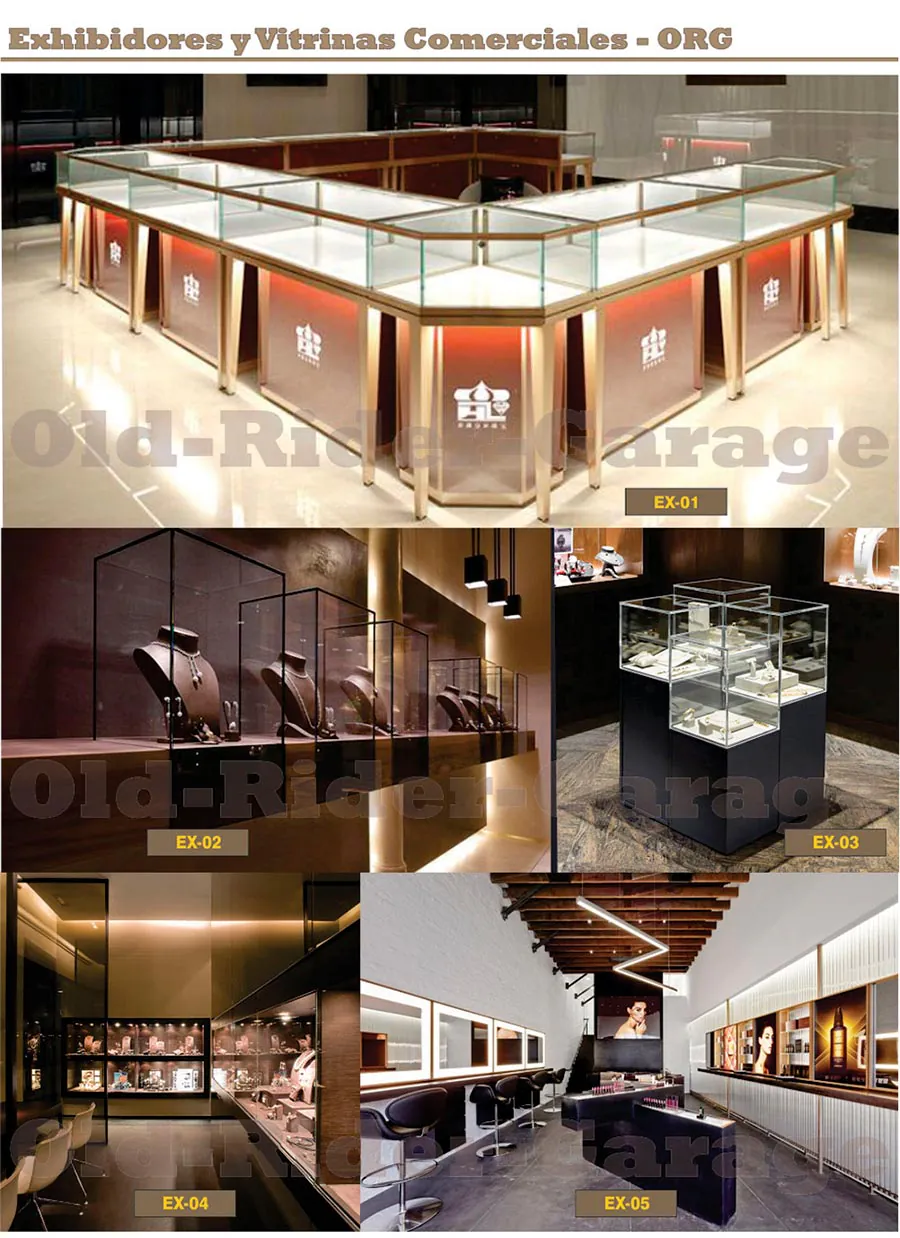 Exhibidores Vitrinas 01