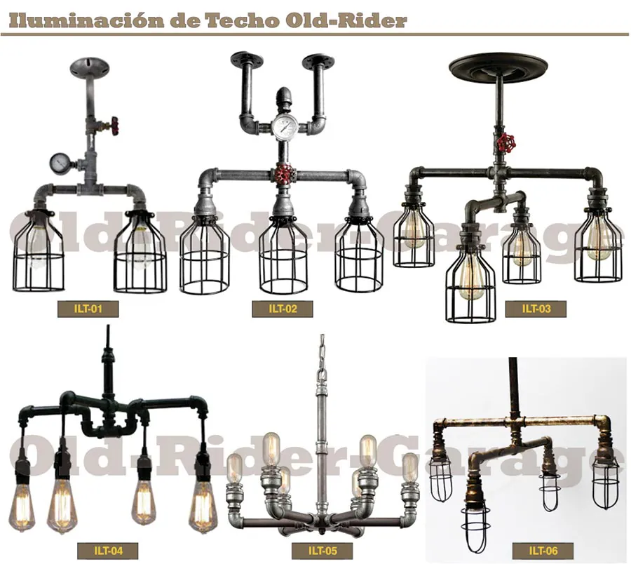 Iluminacion OLD RIDER GARAGE 1