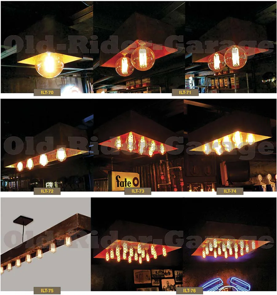 Iluminacion OLD RIDER GARAGE 10