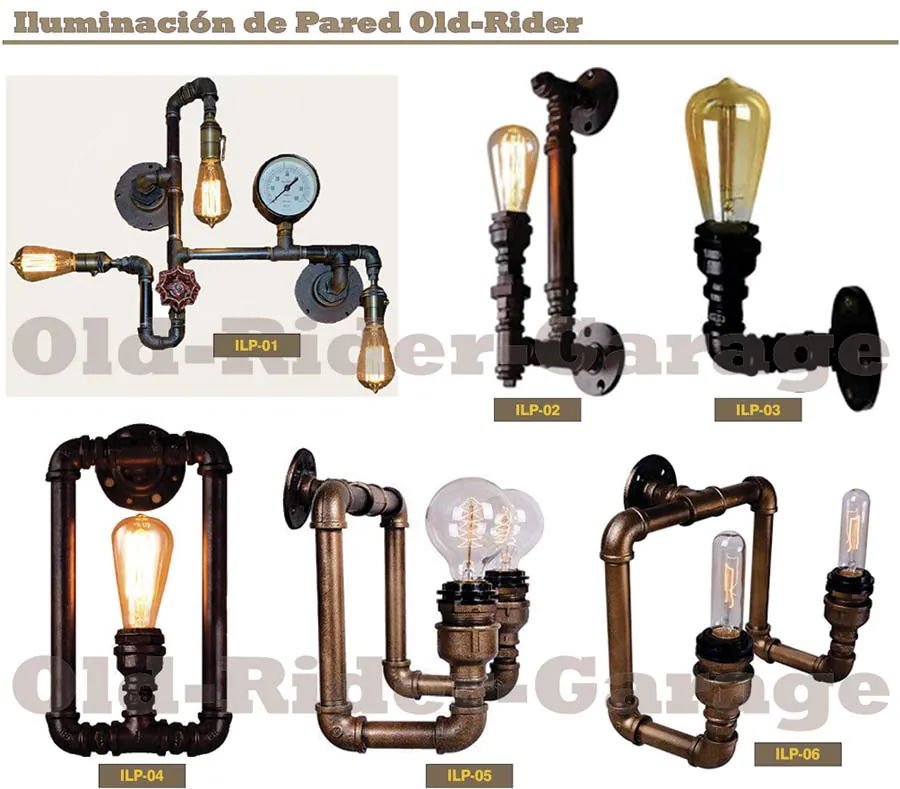 Iluminacion OLD RIDER GARAGE 18