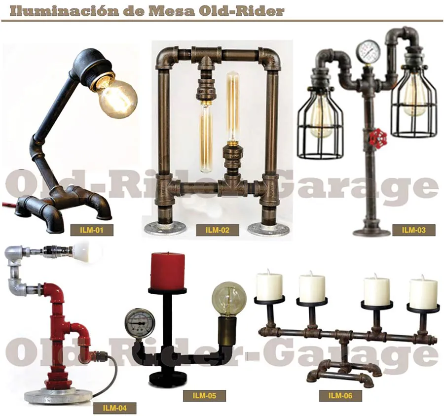 Iluminacion OLD RIDER GARAGE 23