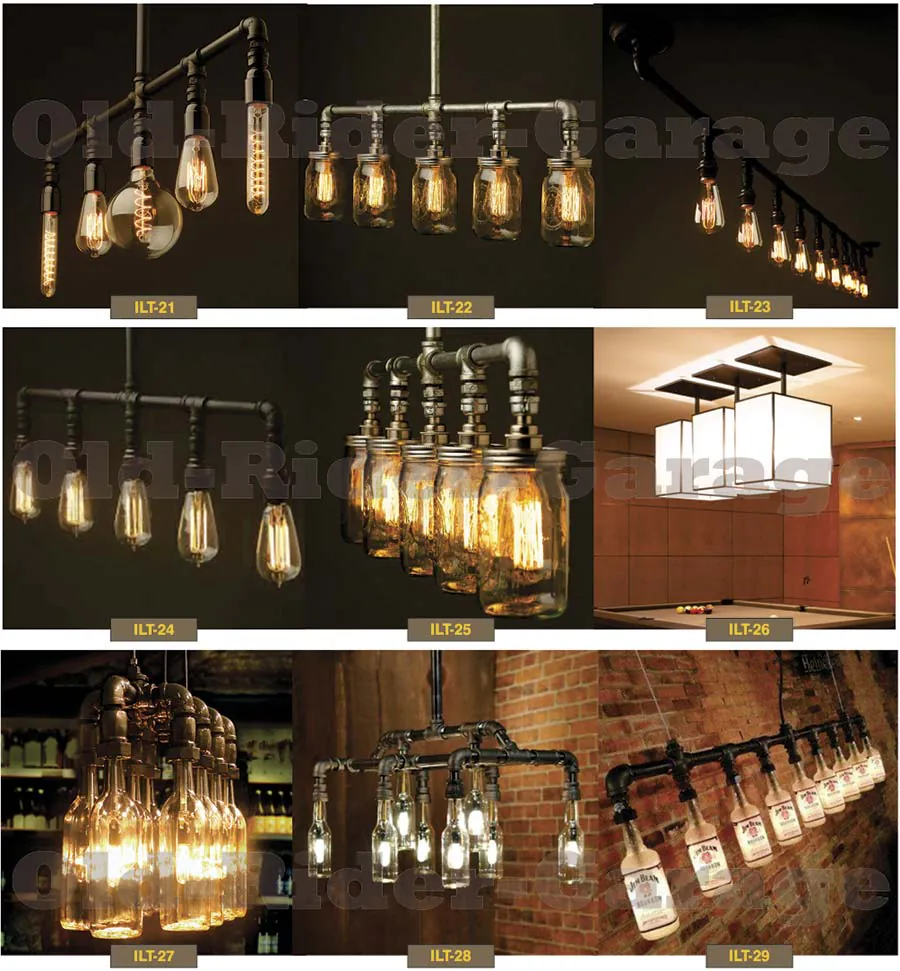 Iluminacion OLD RIDER GARAGE 4