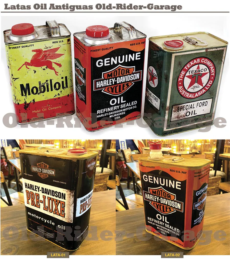 Latas Aceite Antiguas OLD RIDER 1