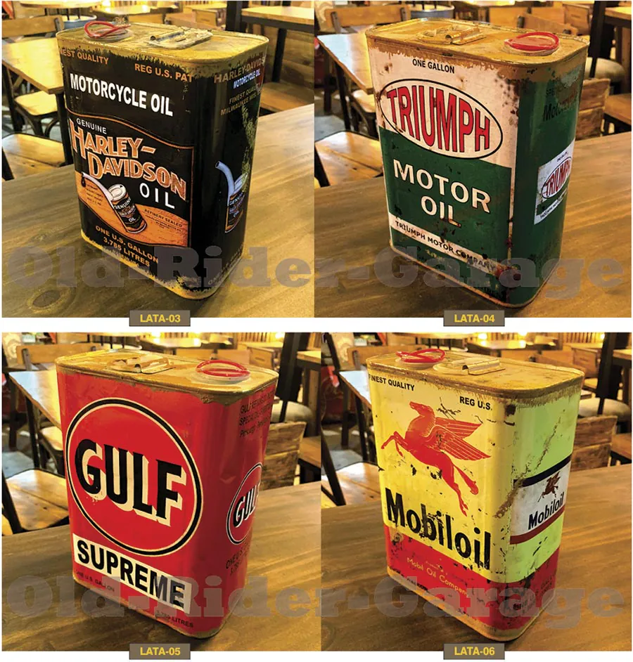 Latas Aceite Antiguas OLD RIDER 2