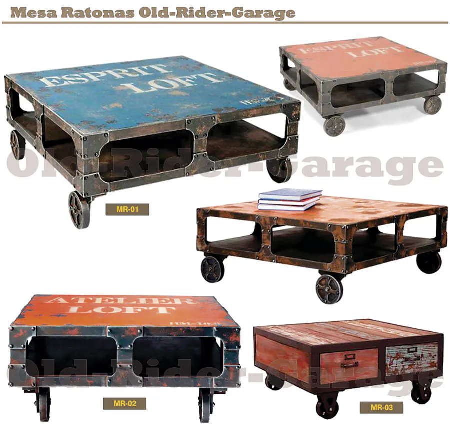Mesas Mesones Ratonas OLD RIDER GARAGE R1