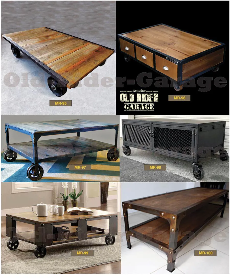 Mesas Mesones Ratonas OLD RIDER GARAGE R17
