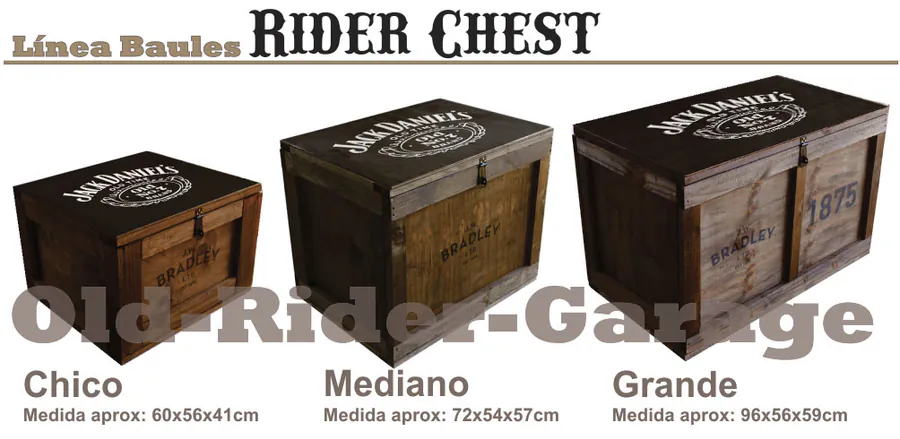 Muebles Old Rider BAUL 1