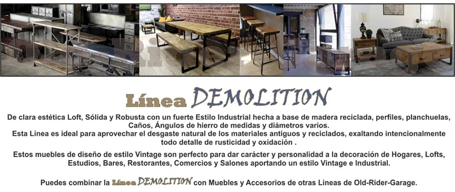 Muebles Old Rider Garage DEMOLITION 2   copia