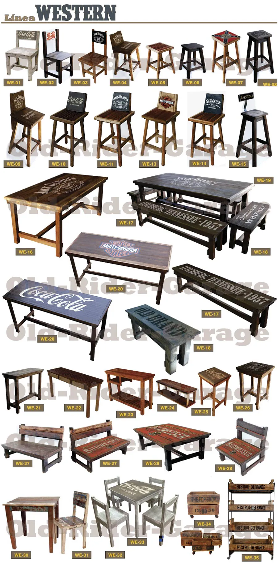 Muebles Old Rider Oxid 5
