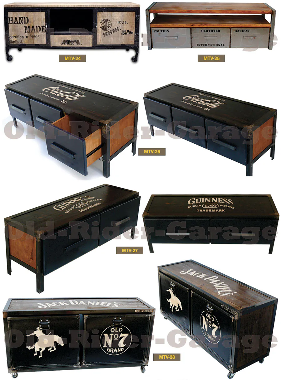 Muebles de TV Old Rider Garage 5