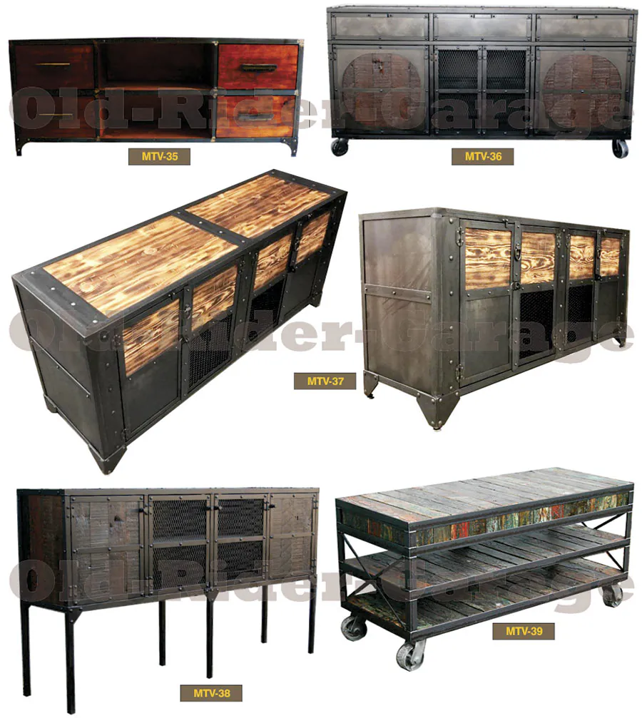 Muebles de TV Old Rider Garage 7