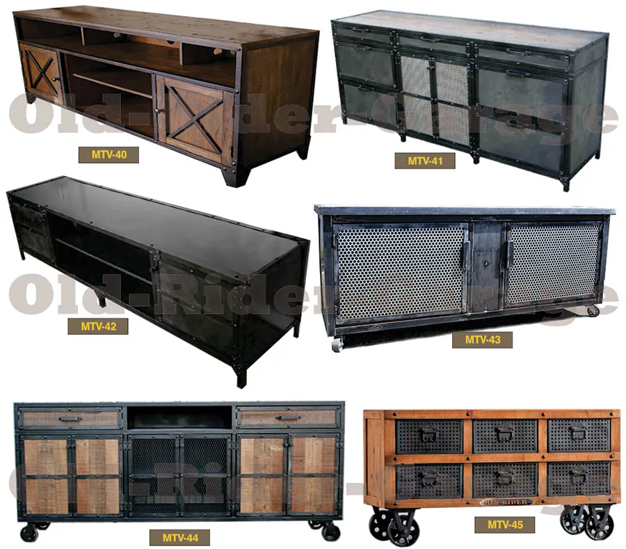 Muebles de TV Old Rider Garage 8