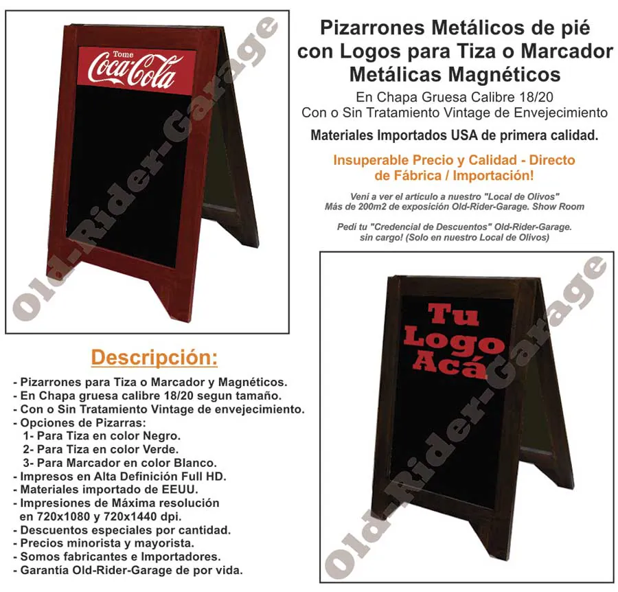 Pizarra Pizarron Caballete 1