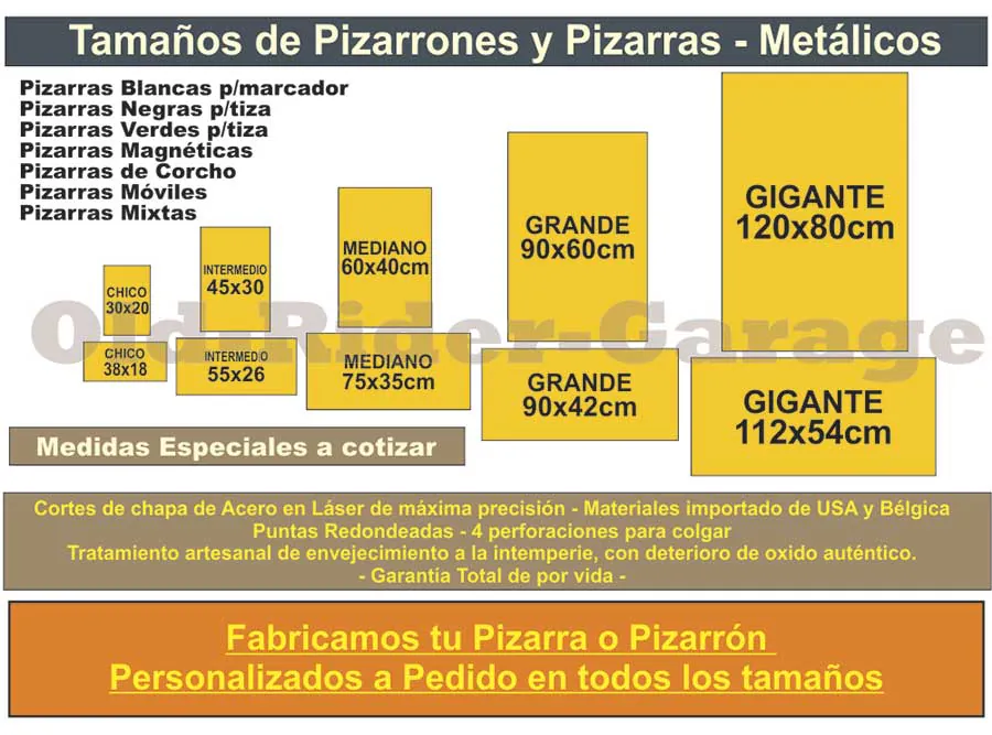 Pizarra Pizarron Tiza 5