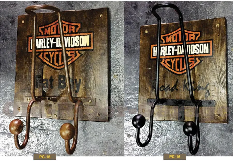 Porta Casco Old Rider Garage 4